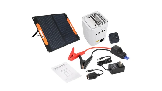 Central elétrica de armazenamento de energia portátil de bateria de emergência externa 220 V 100 W