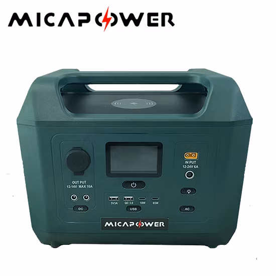 Gerador solar 200 W 300 W 500 W 600 W 1000 W 2000 W Banco ao ar livre portátil Solar LiFePO4 Estação de energia portátil