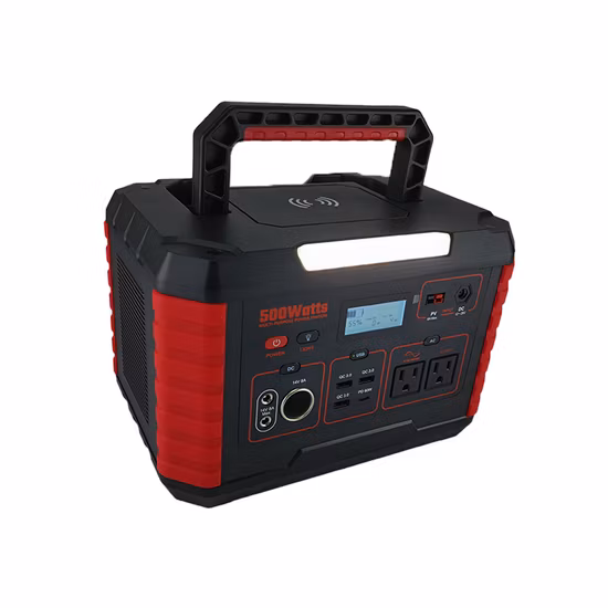 Estação de energia portátil KST300 296Wh 110V/220V 300W (pico 500W) com lanterna para emergência embutida 80000mAh bateria de lítio para viagens ao ar livre, caça, acampamento